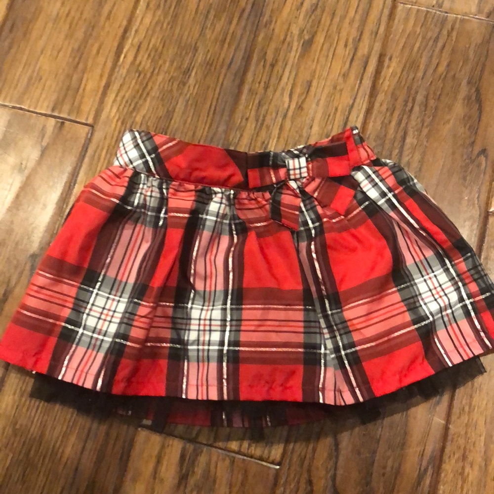 Plaid Holiday Skirt